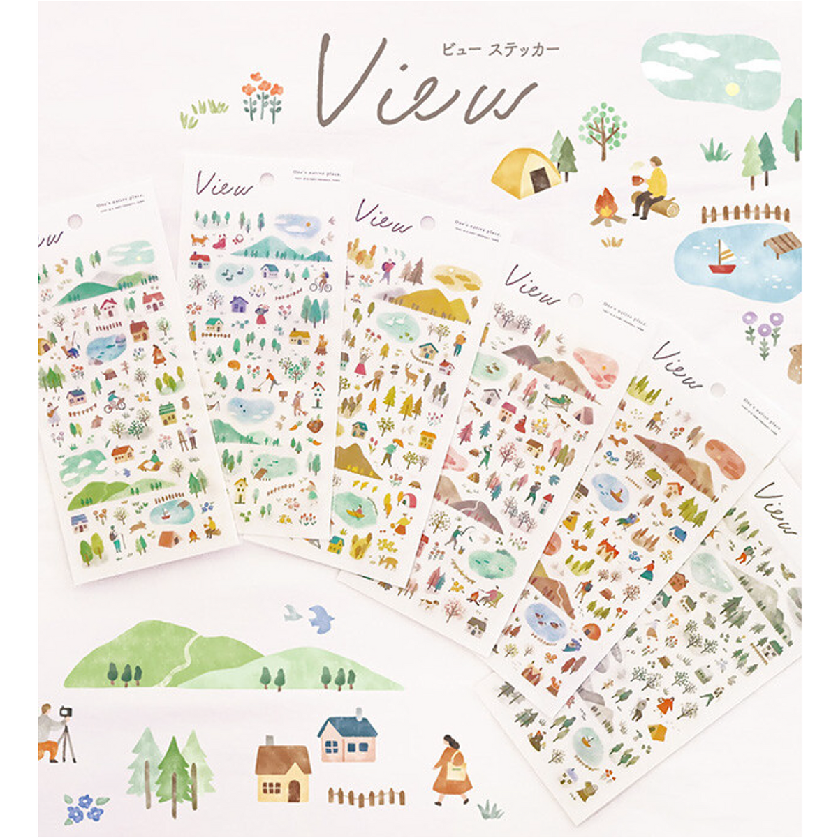 Mind Wave Transparent Stickers | View - Simple Paper 