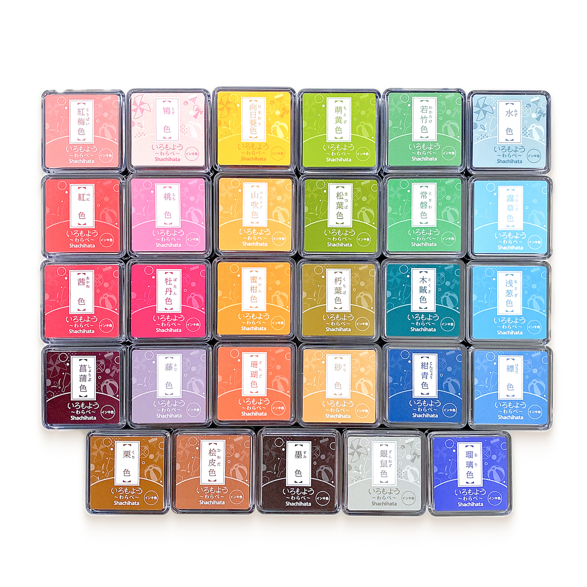 Shachihata Iromoyo Mini Oil-Based Ink Pad - Simple Paper 