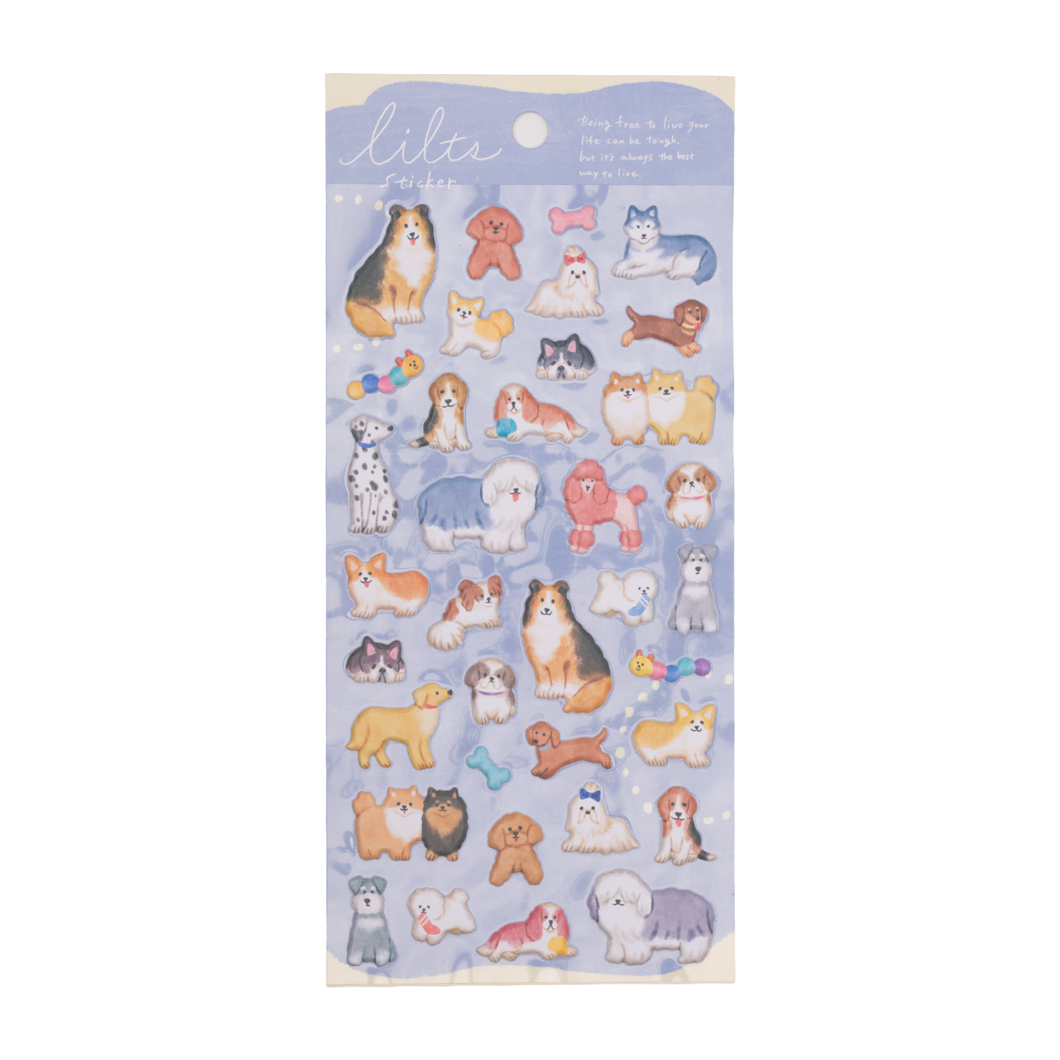 Mind Wave Lilts Puffy Stickers Dog