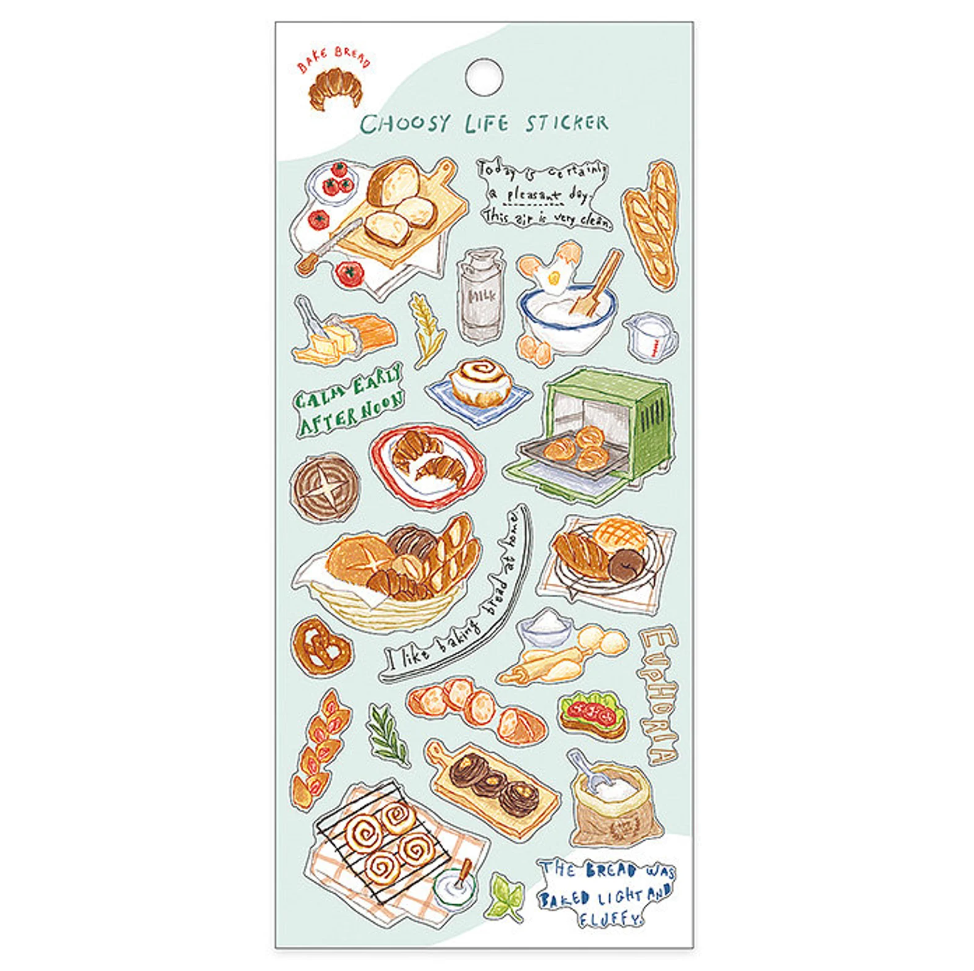 Mind Wave Stickers Choosy Life Bake Bread