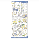 Mind Wave Stickers Ennui Dark Blue