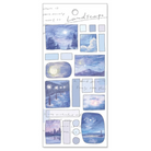Mind Wave Stickers Landscape Moonlight