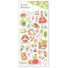 Mind Wave Stickers Lush Basket Red