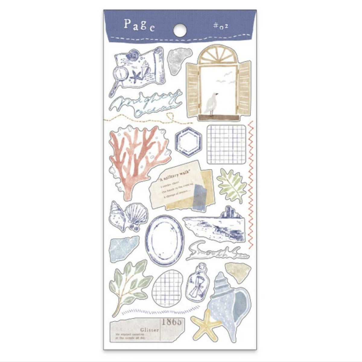 Mind Wave Stickers Page #02 Seashore