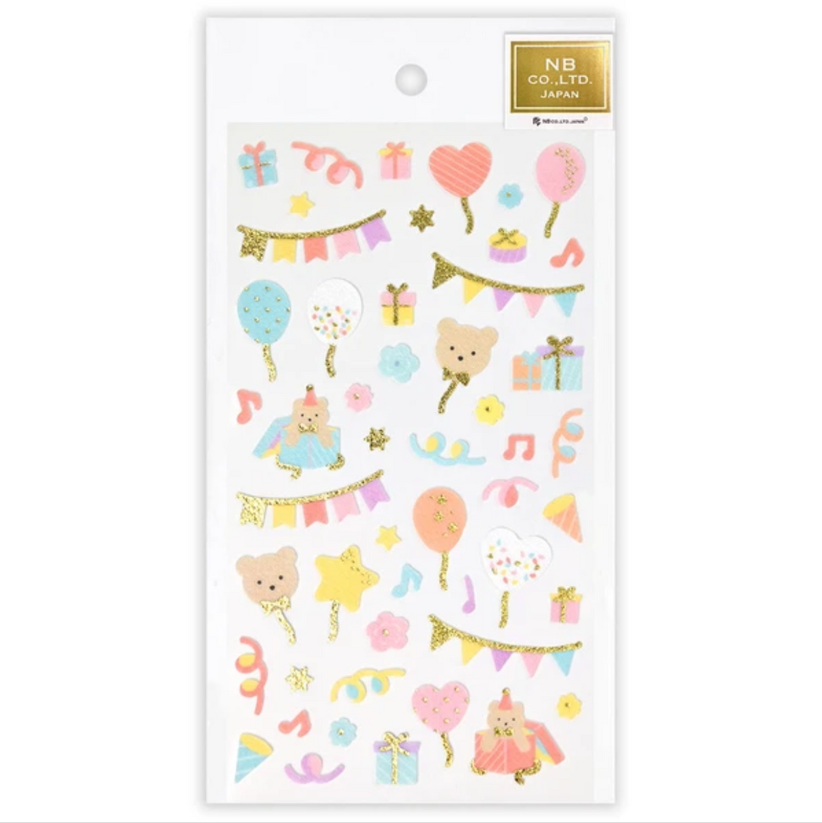 NB Co. Fabric Stickers Party