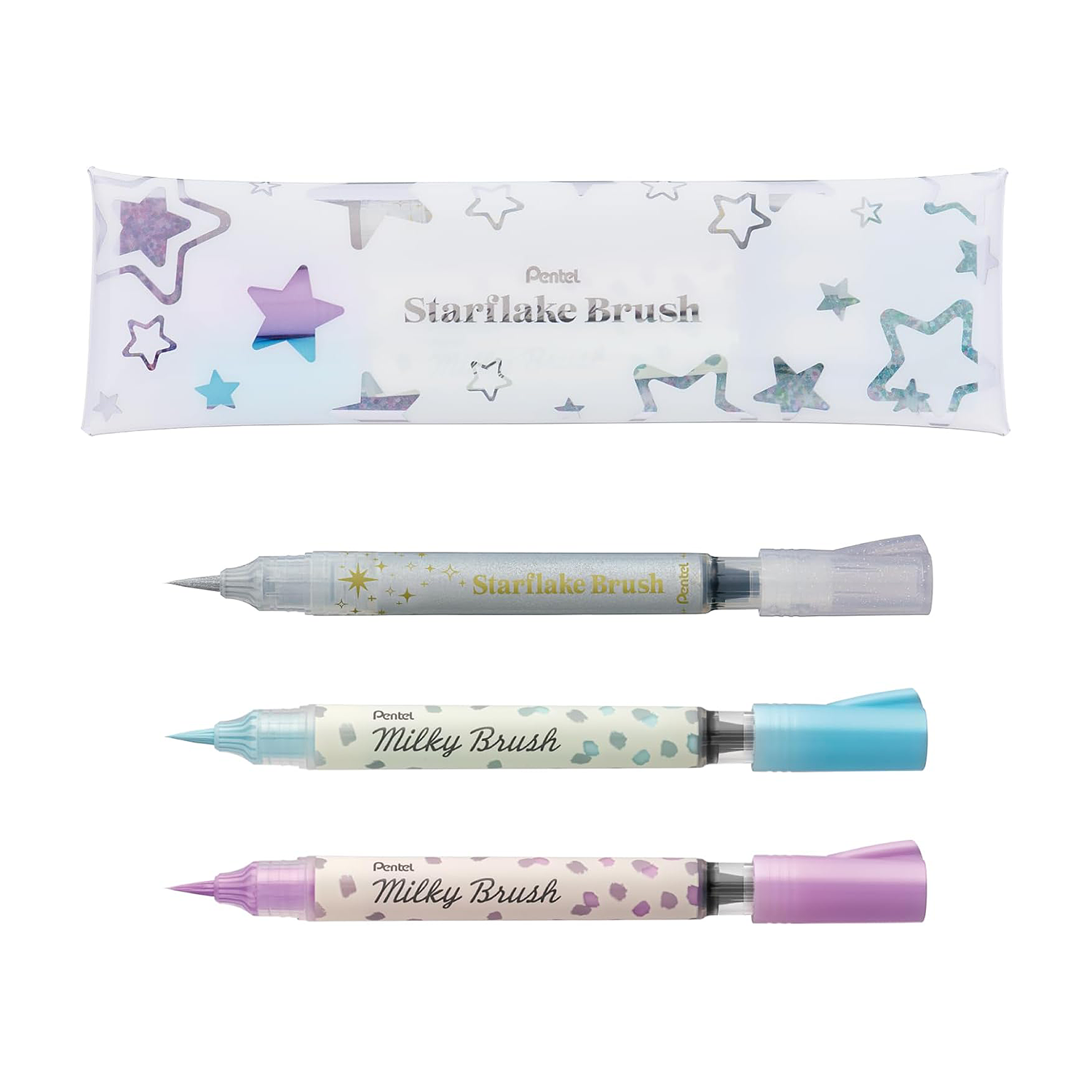 Pentel Starflake Brush Set 1