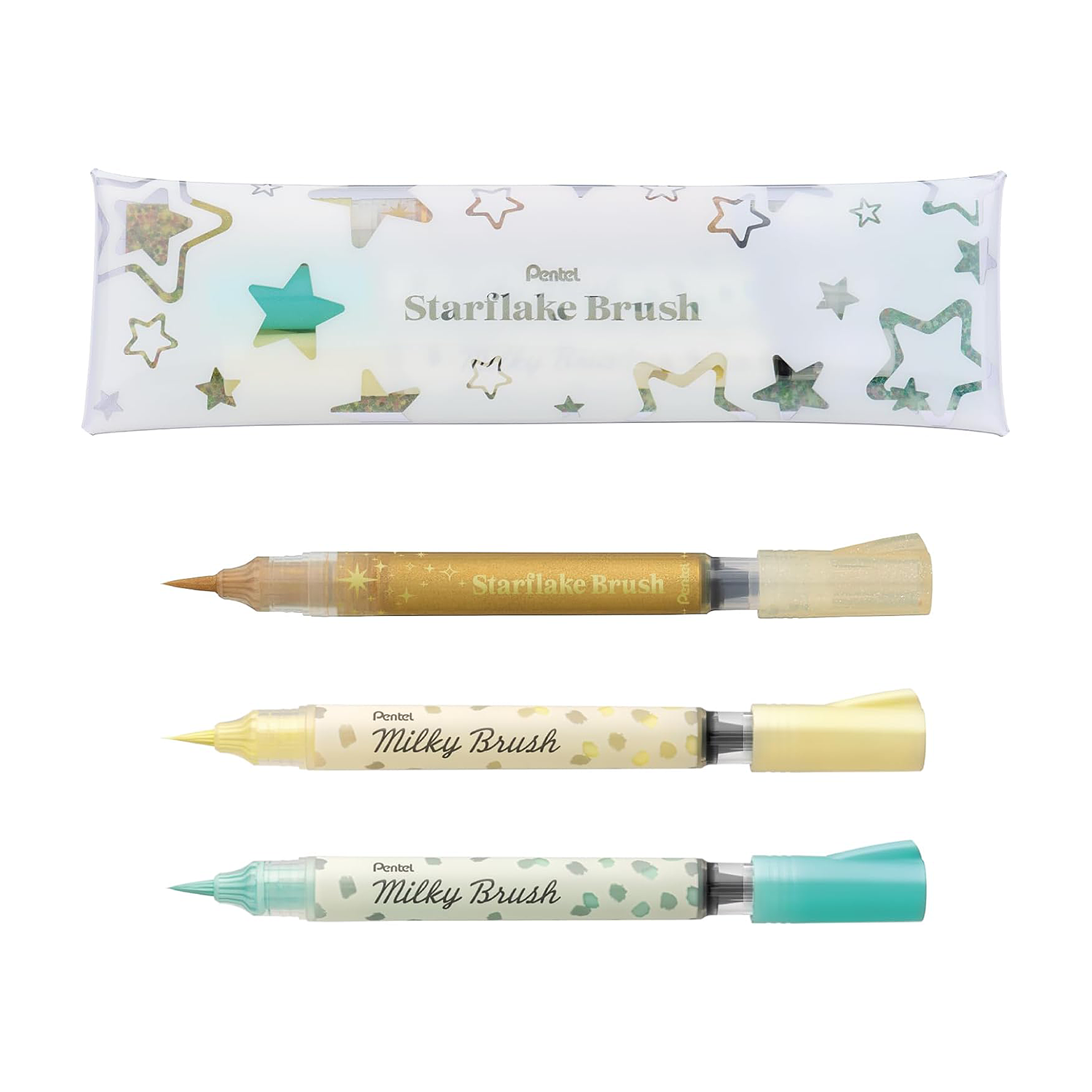 Pentel Starflake Brush Set 2