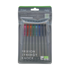 Pilot Frixion Synergy Knock Gel Pen 0.5mm Set of 8