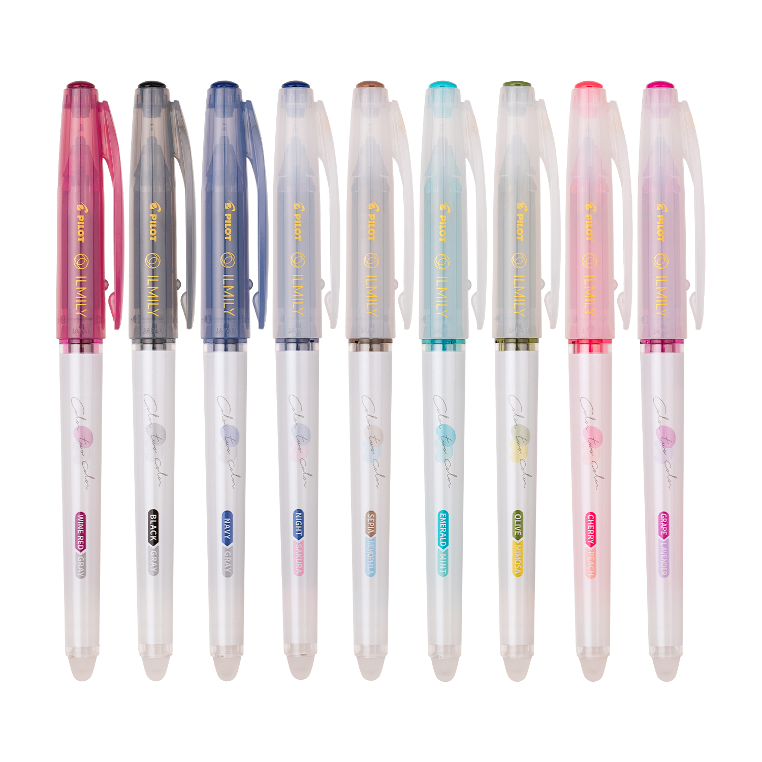 Pilot ILMILY Color Two Color Frixion Gel Pen 0.4mm