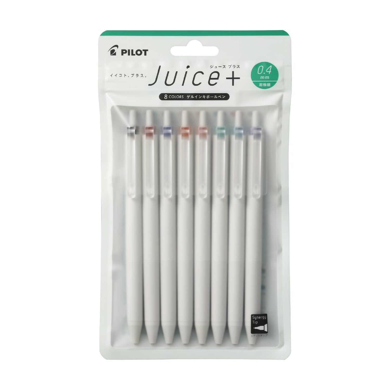 Pilot Juice+ Gel Pen 0.4mm 8-Color Set