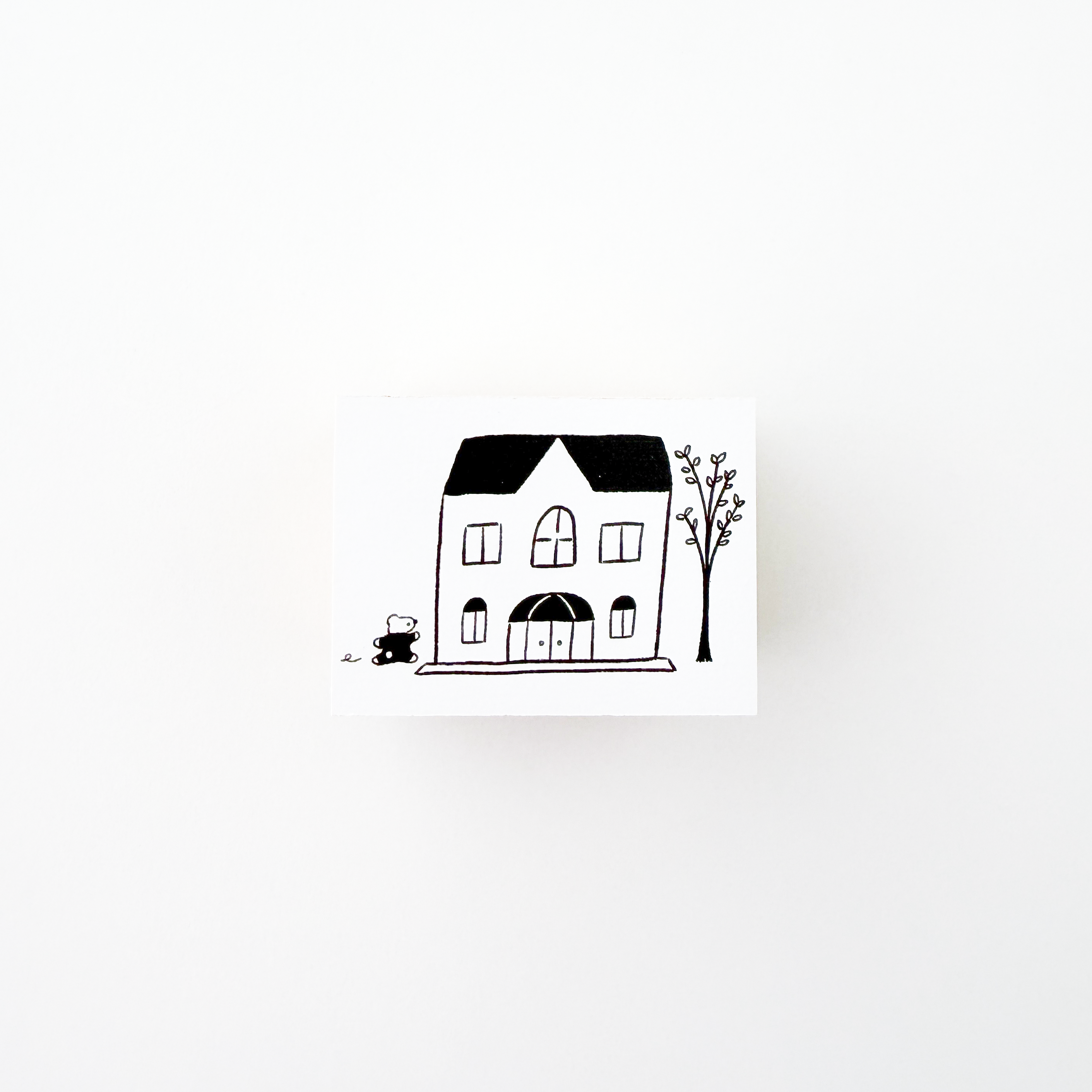 ranmyu Rubber Stamp I'm Home