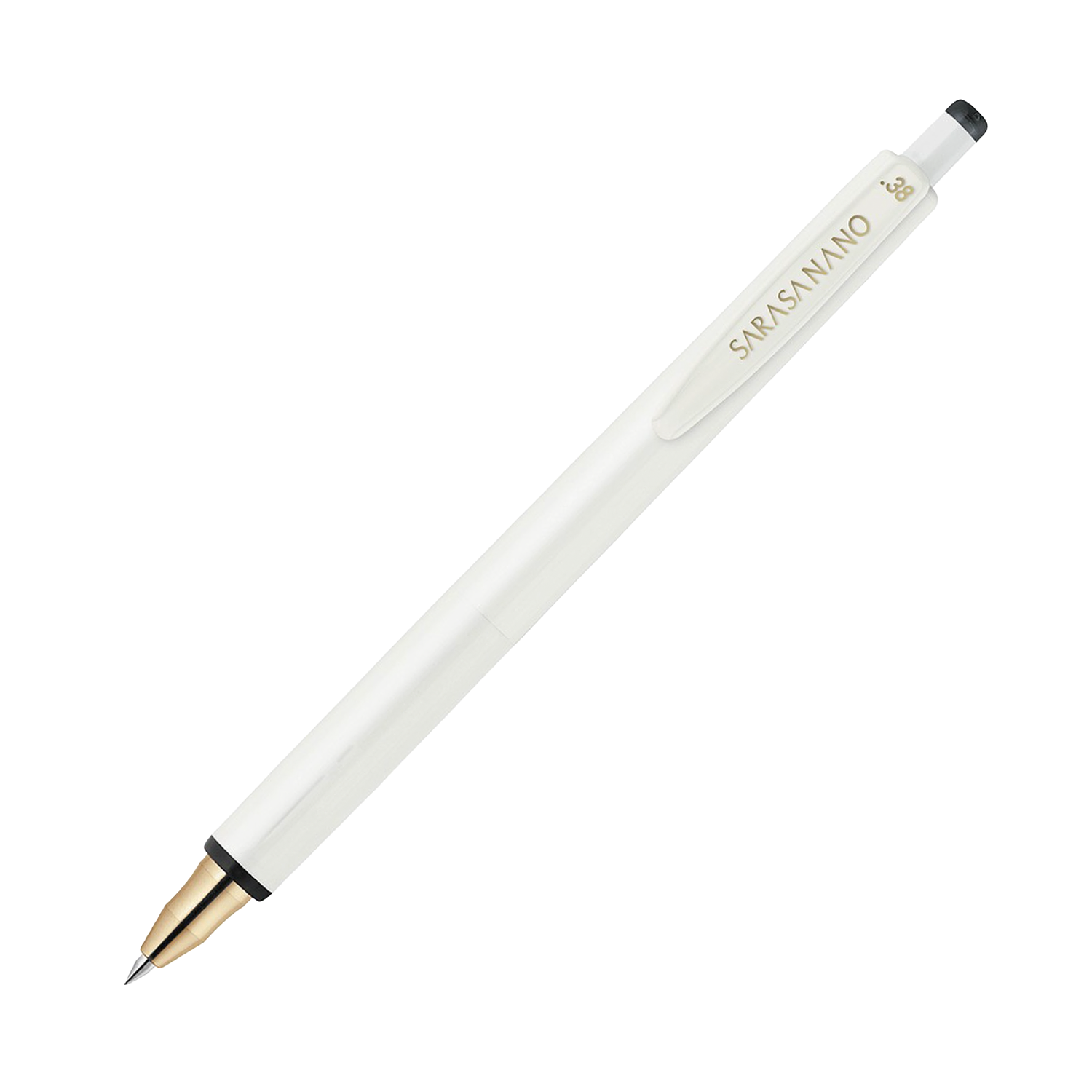 Zebra Sarasa Nano Limited Edition Monochrome Series White
