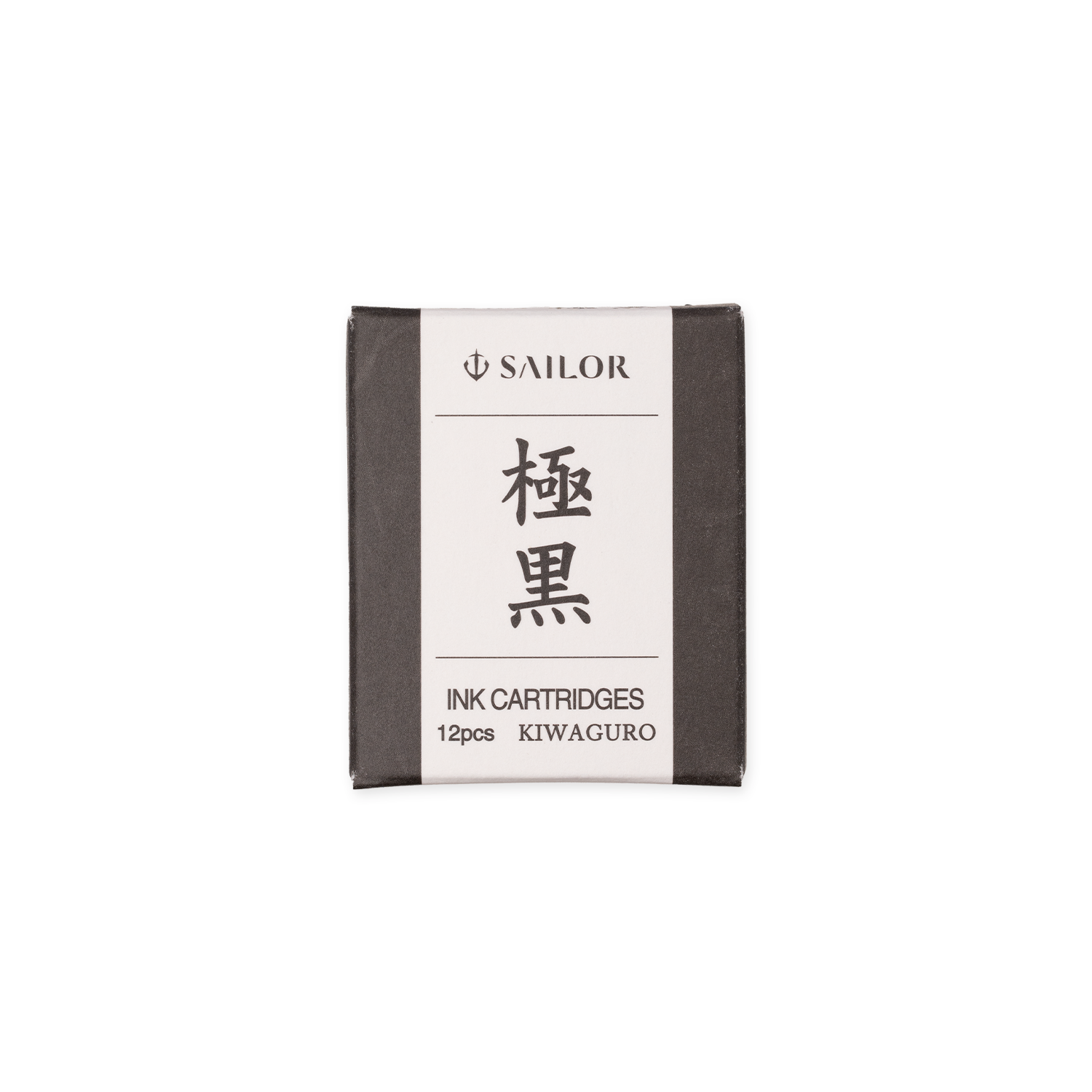 Pilot Sailor Pigment Ink 12 Cartridges Kiwaguro