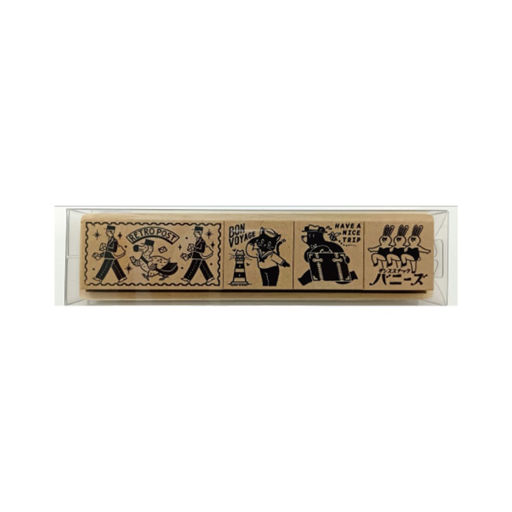 Sanby OB1TOY x Sanby Rubber Stamp Set with Tray Volume 1