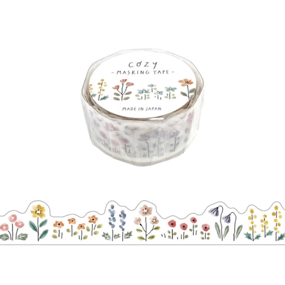 Mind Wave Diecut Washi Tape Flowers