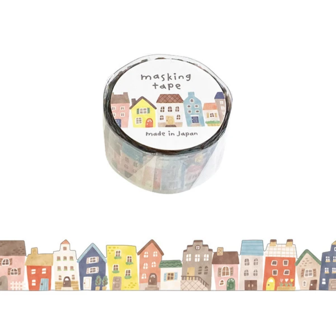 Mind Wave Diecut Washi Tape Houses