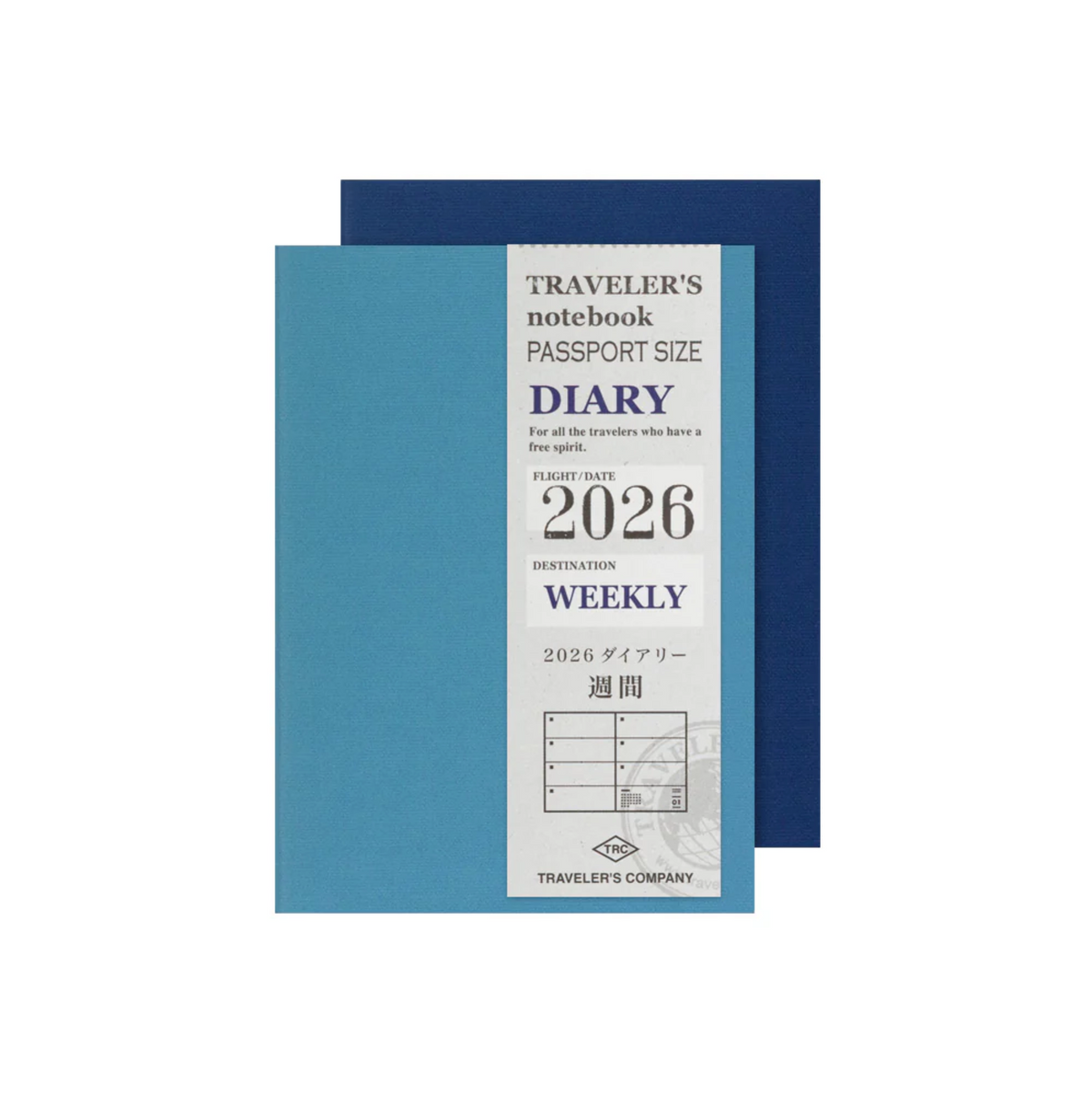 Traveler's Notebook 2026 Weekly Passport