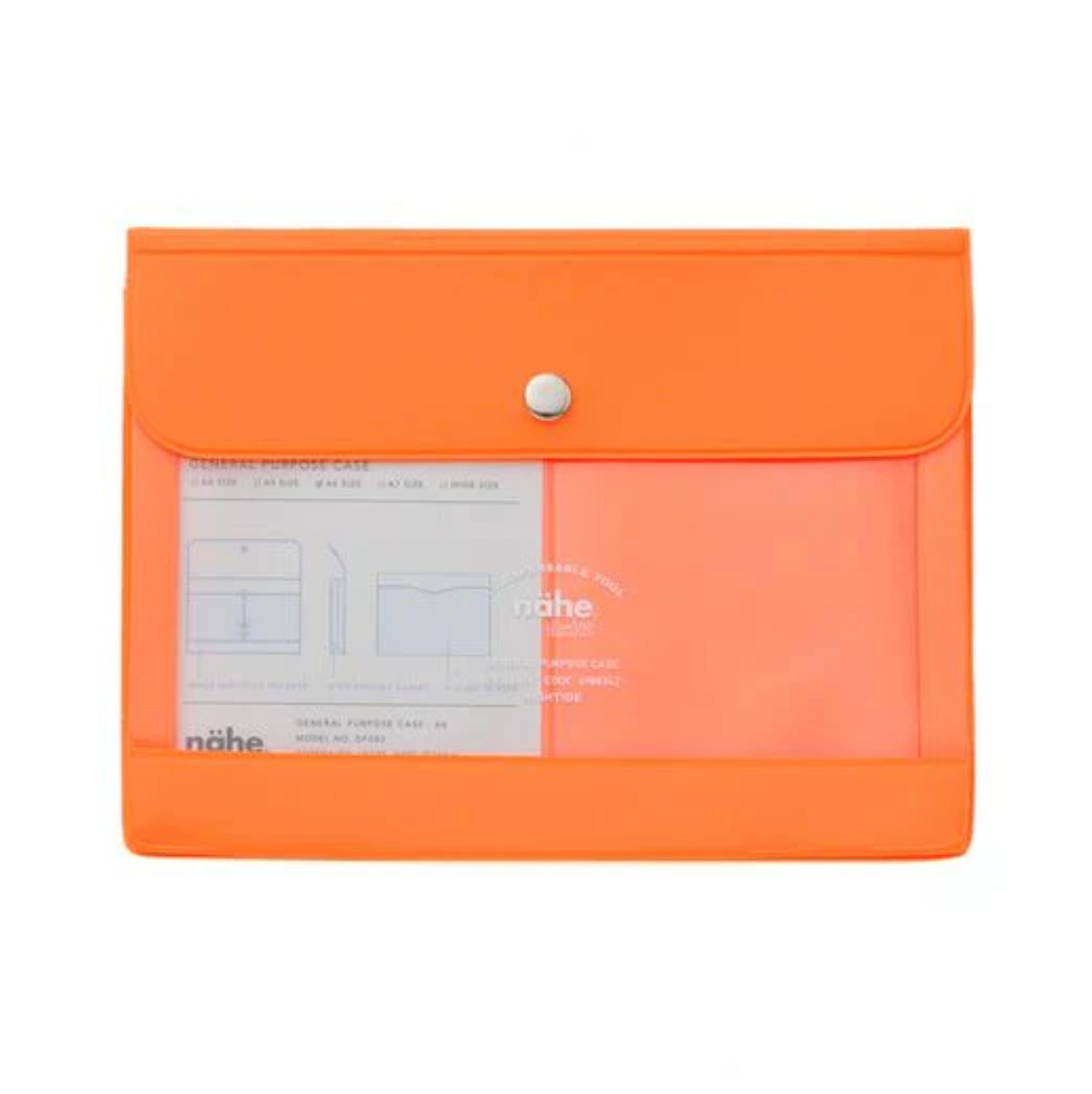 Hightide Nahe General Purpose Case A6 Neon Orange