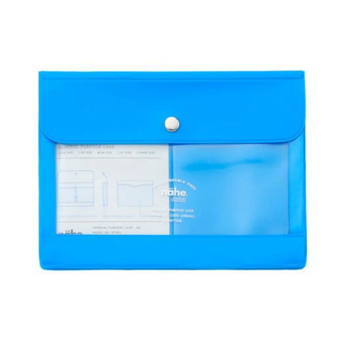 Hightide Nahe General Purpose Case A6 Neon Blue