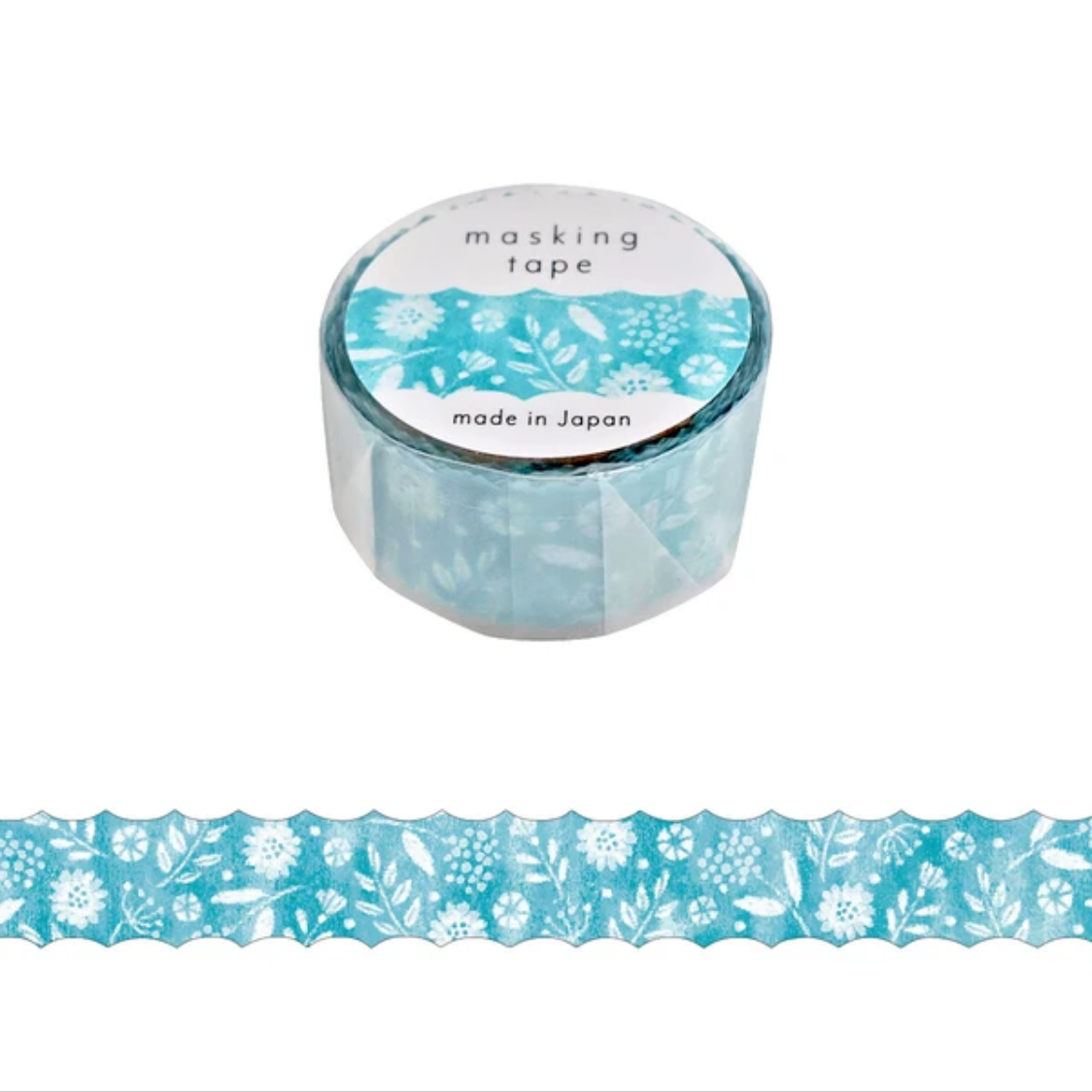 Mind Wave Diecut Washi Tape Watercolor Plants