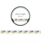 Mind Wave Clear Tape 7mm Pop Icon Star