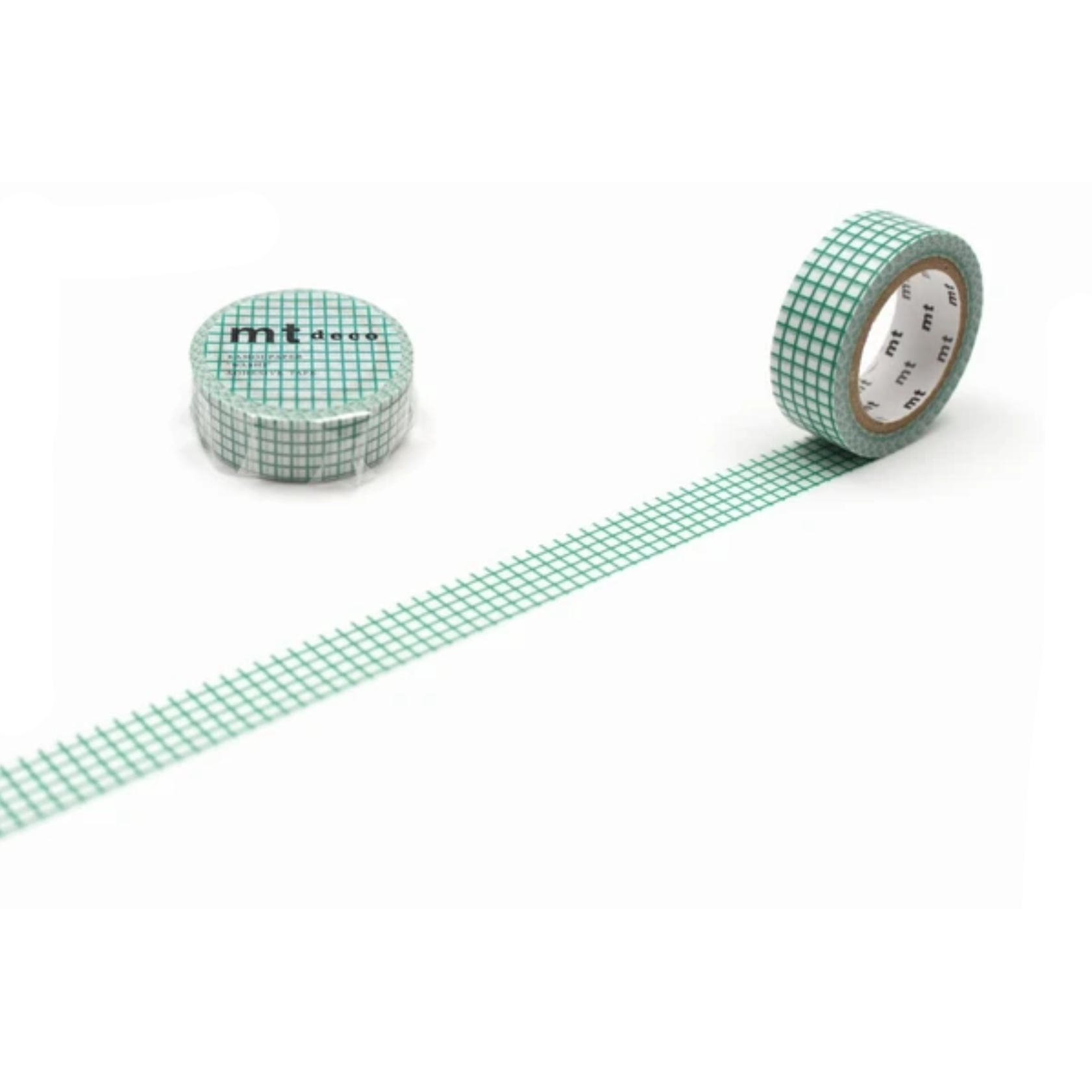 mt Masking Tape Grid Pattern Emerald