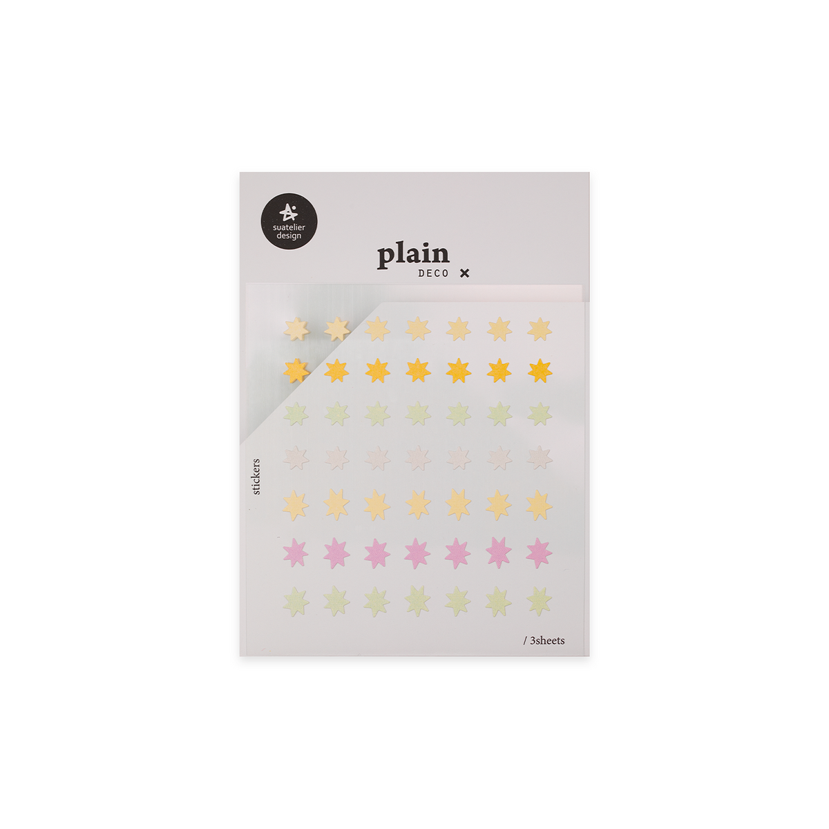 Suatelier Plain Series Stickers No. 81 1685