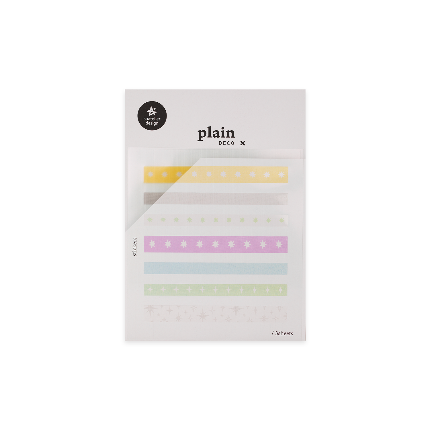 Suatelier Plain Series Stickers No. 83 1687