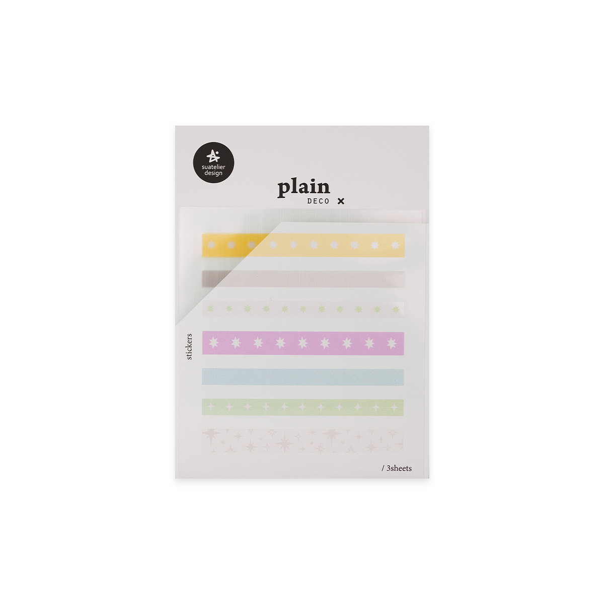 Suatelier Plain Series Stickers No. 83 1687