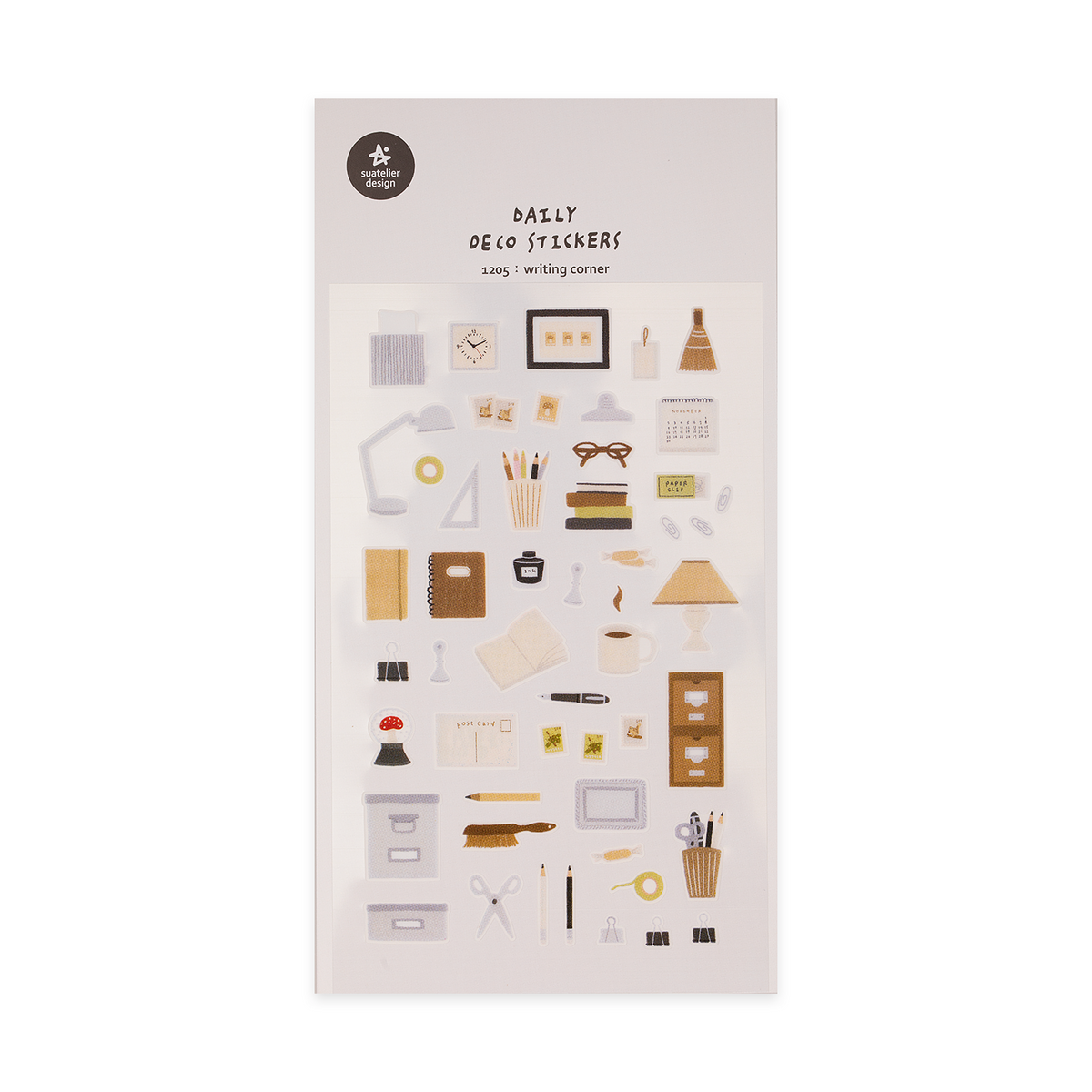 Suatelier Stickers No. 1205 Writing Corner