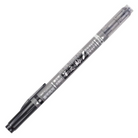 Tombow Fudenosuke Brush Pen Double-Sided Black / Gray