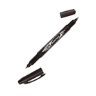 Tombow Mono Twin Permanent Marker Black Fine & Extra Fine Tip