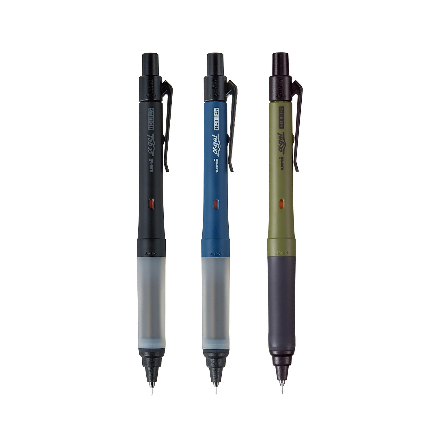 Uni Mitsubishi Alpha Gel Switch Mechanical Pencil 0.5mm Dark