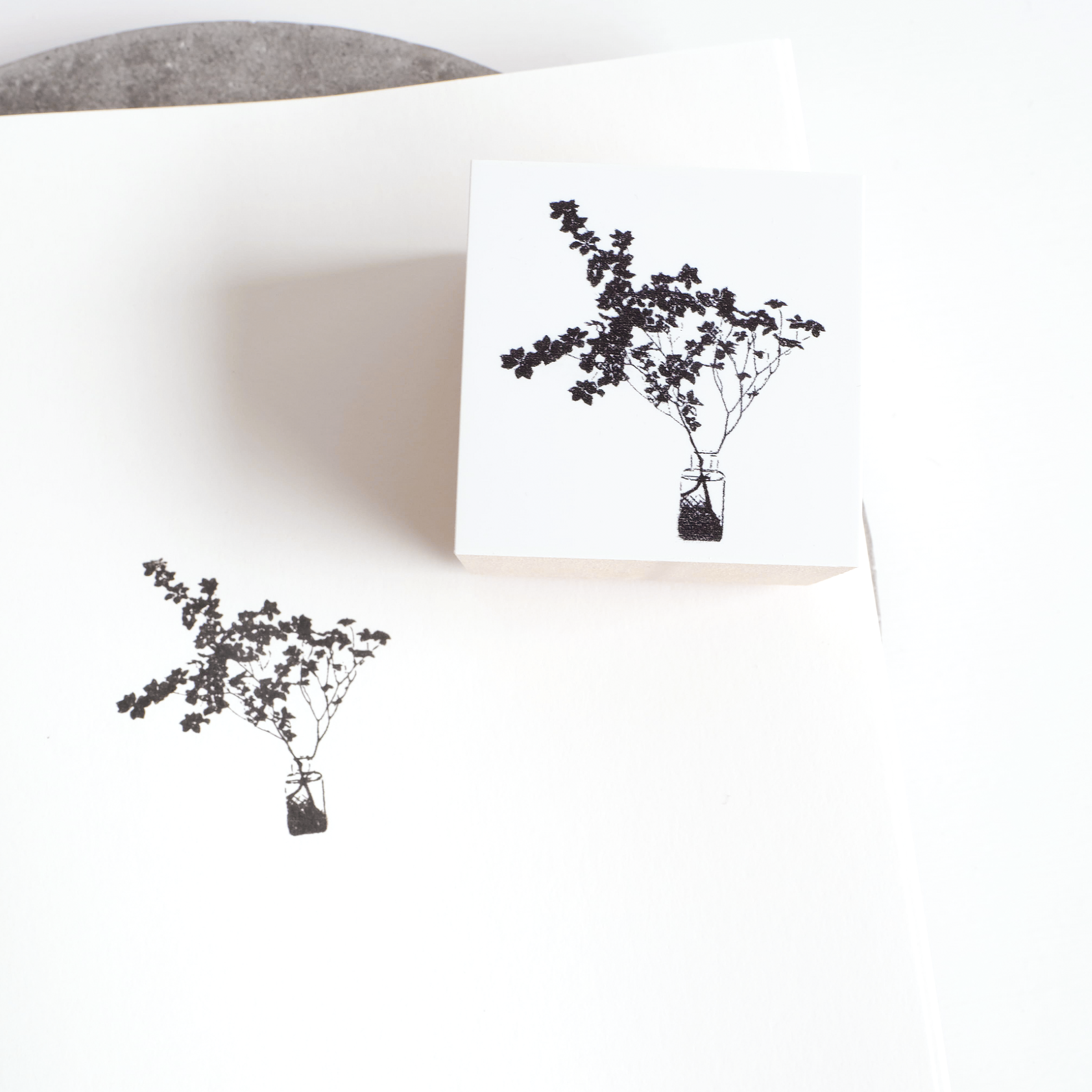 Yohaku Rubber Wood Stamp S-137