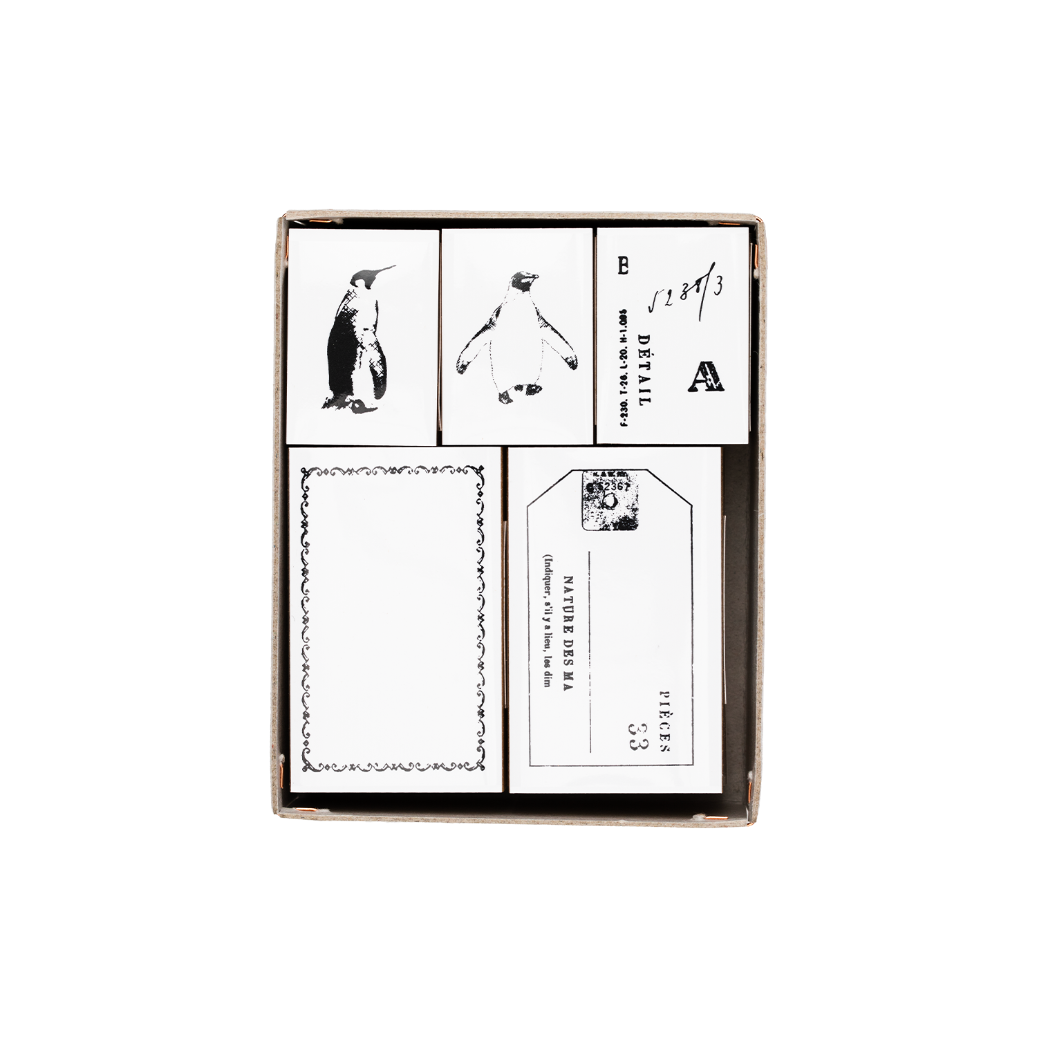 Yohaku Rubber Wood Stamp Collection S-136 Vol. 20