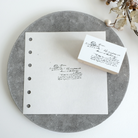 Yohaku Rubber Wood Stamp S-108