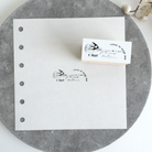 Yohaku Rubber Wood Stamp S-109