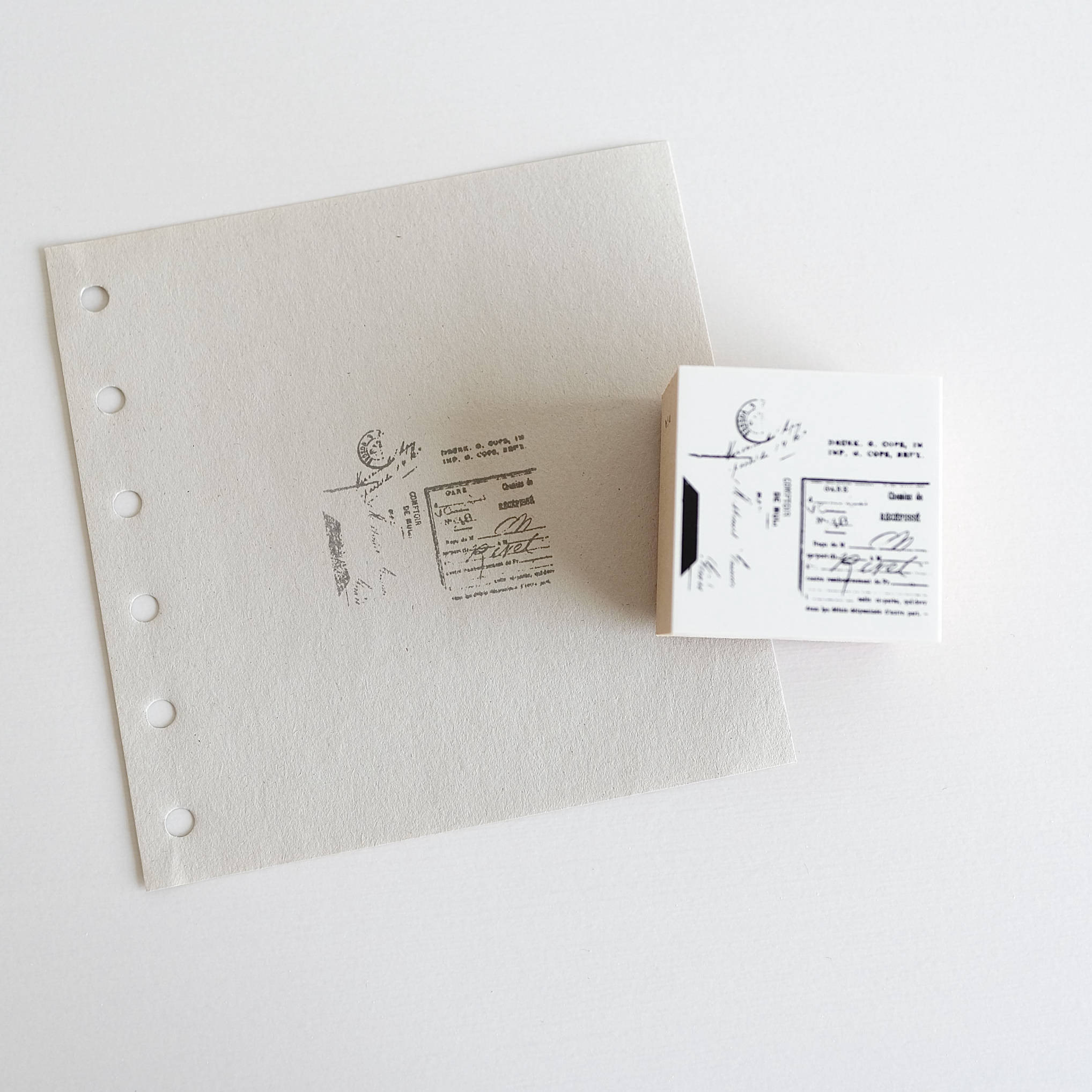 Yohaku Rubber Wood Stamp S-115