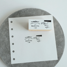 Yohaku Rubber Wood Stamp S-125