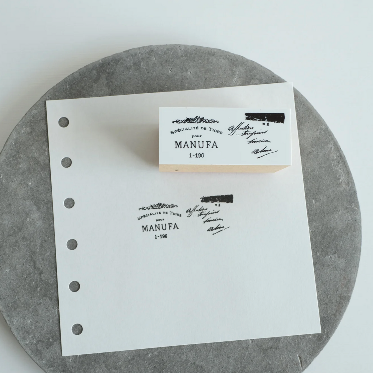Yohaku Rubber Wood Stamp S-125
