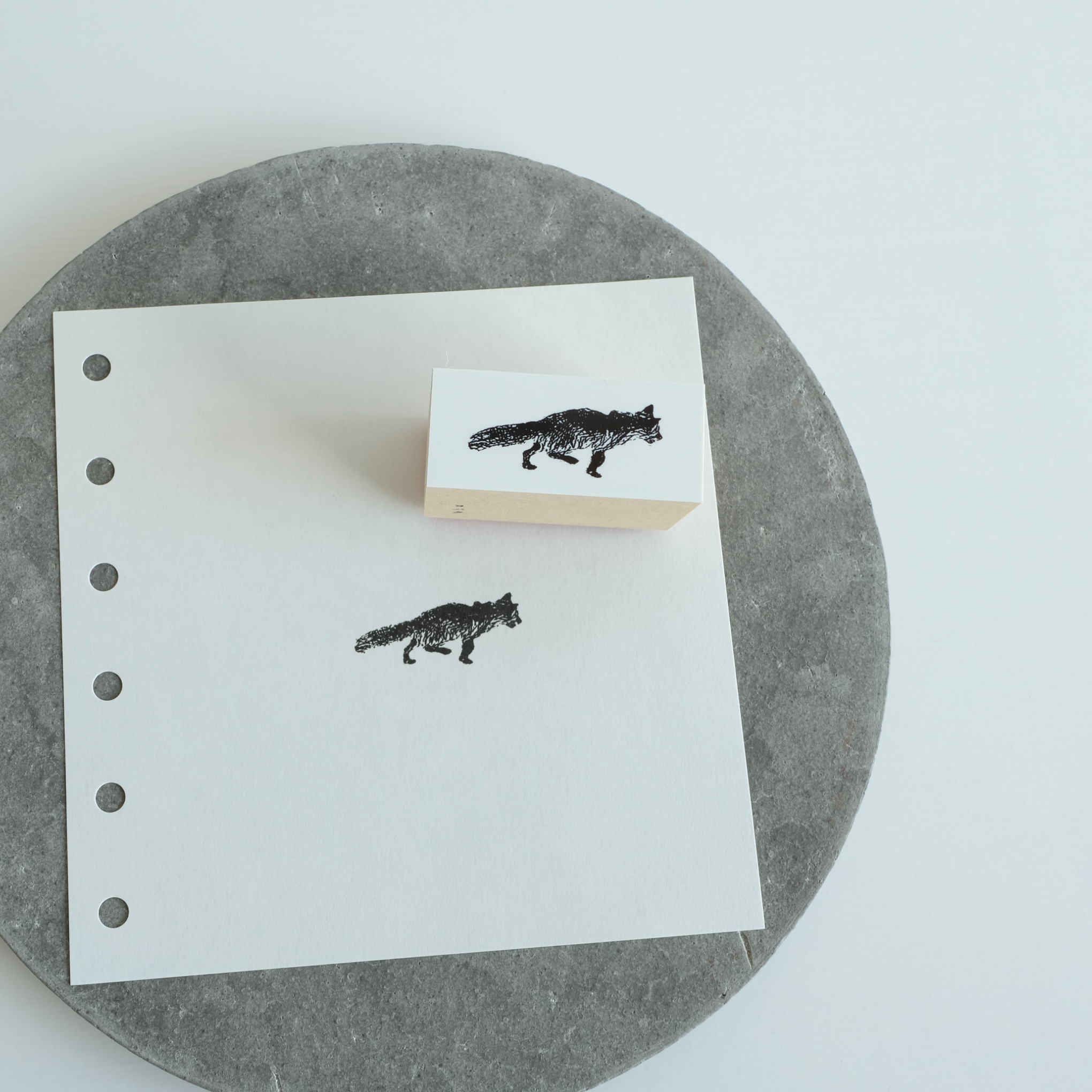 Yohaku Rubber Wood Stamp S-127