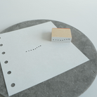 Yohaku Rubber Wood Stamp S-129