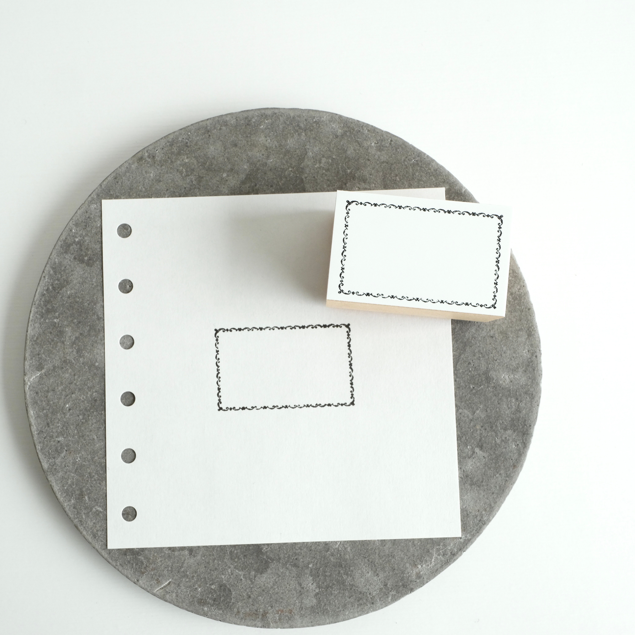 Yohaku Rubber Wood Stamp S-131