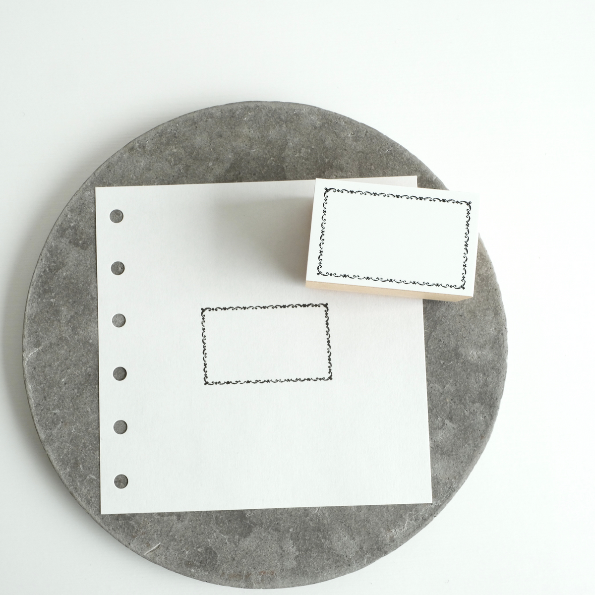 Yohaku Rubber Wood Stamp S-131