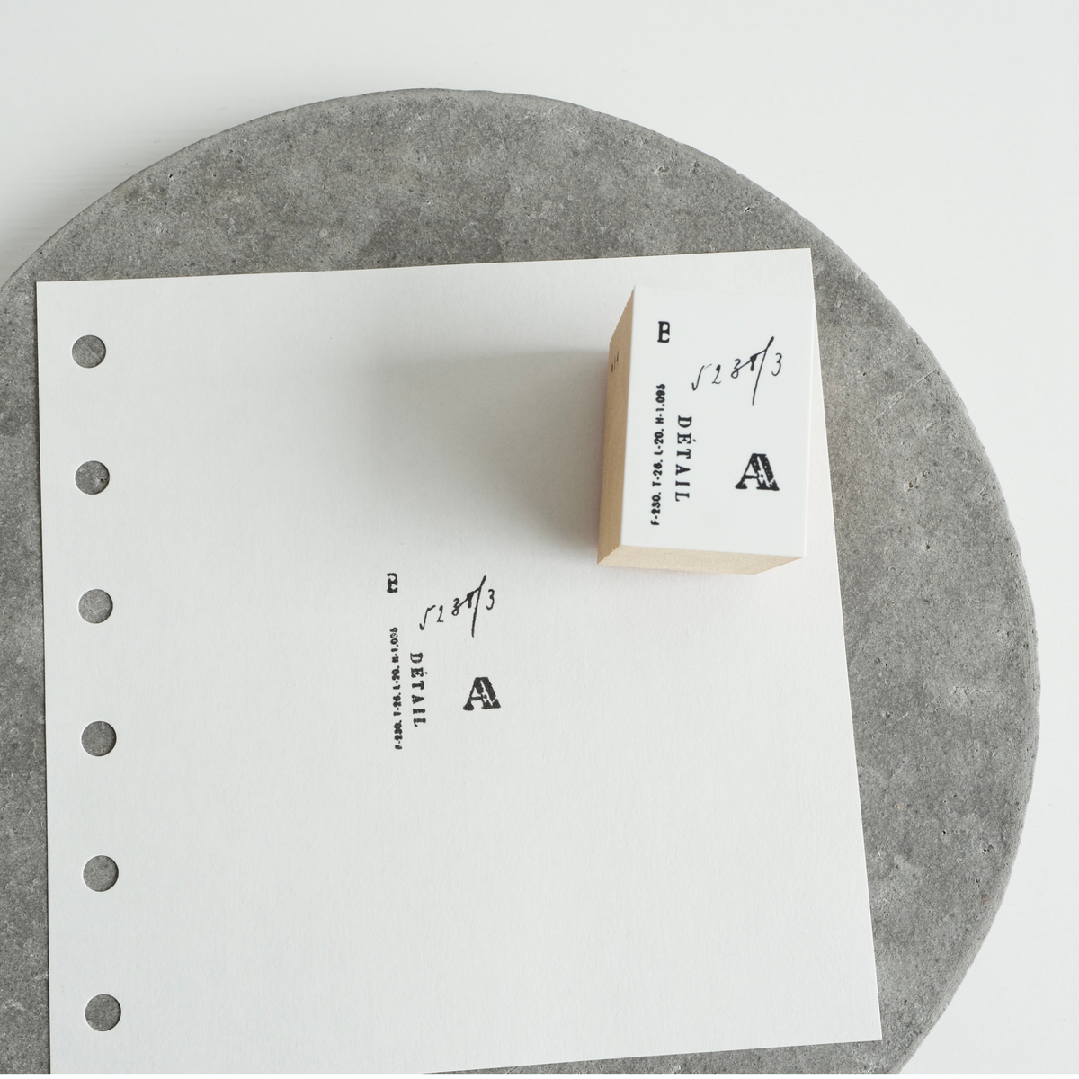 Yohaku Rubber Wood Stamp S-135