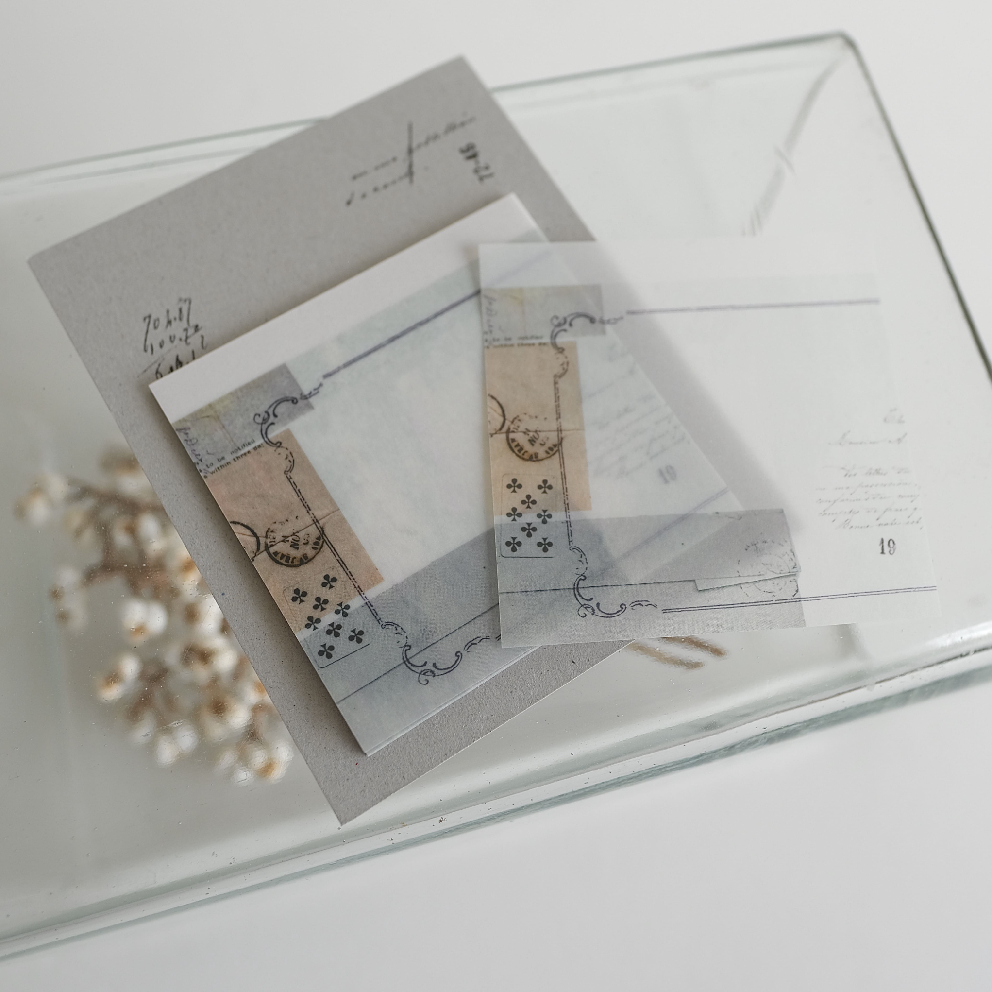 Yohaku Vellum Sticky Notes M-194