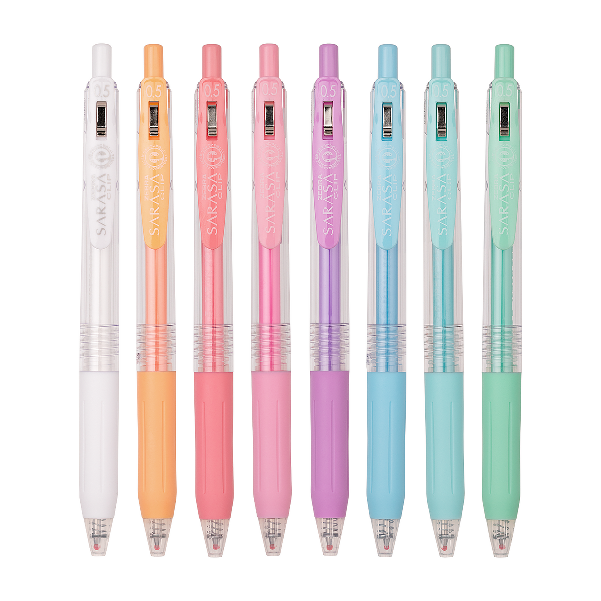 Zebra Sarasa Clip Gel Pen 0.5mm Milk