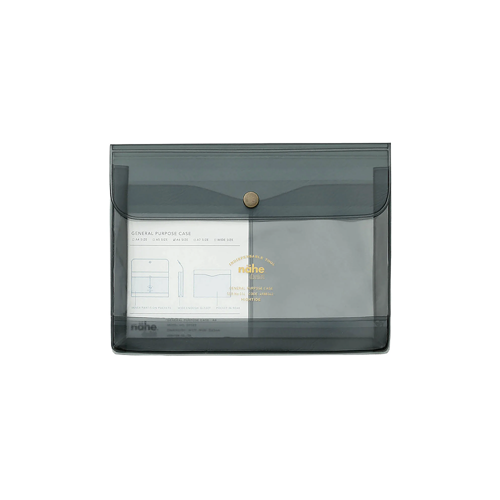 Hightide | Nahe General Purpose Case A6 | Clear Grey - Simple Paper 