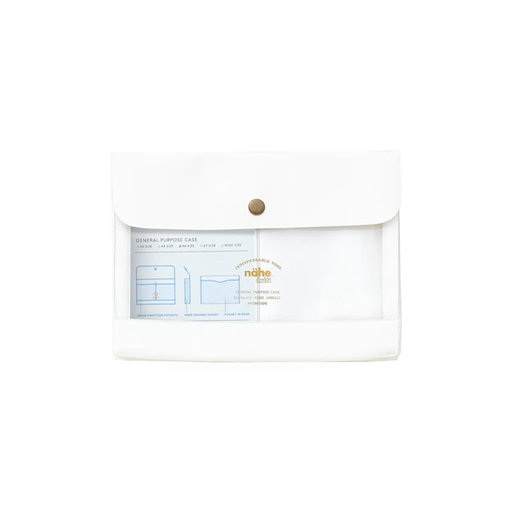 Hightide | Nahe General Purpose Case A6 | White - Simple Paper 