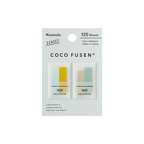 Kanmido Coco Fusen Sticky Notes | Mini | Margaret - Simple Paper 